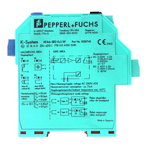 KFA6-SR2-EX1.W.LB | Pepperl+Fuchs | Switch Amplifier