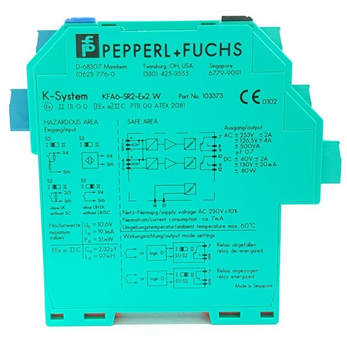KFA6-SR2-EX2.W | Pepperl+Fuchs | Switch Amplifier
