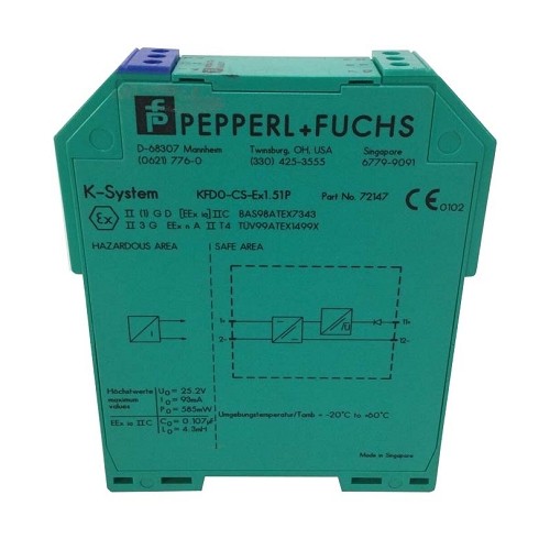 KFD0-CS-Ex1.51P  Pepperl+Fuchs  Current Driver/Repeater