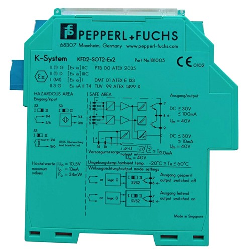 KFD2-SOT3-EX2.IO | Pepperl+Fuchs | Switch Amplifier