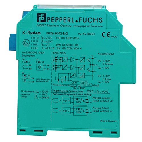 KFD2-SOT3-Ex2 | Pepperl+Fuchs | Switch Amplifier