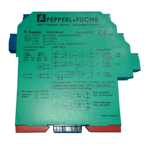 PEPPERL+FUCHS KCD2-SR-EX2 K-SYSTEM SMART TRANSMITTER ISOLATOR 
