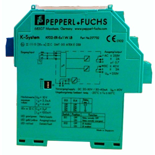 PEPPERL+FUCHS K-System KFD2-ER-EX1.W.LB Parts No. 115162S